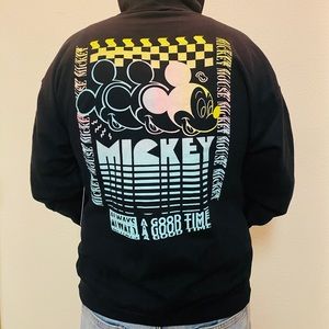 Neff Disney Digital Mickey Mouse Black Hoodie Mens